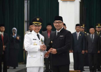 Ridwan Kamil Lantik Karna Sobahi Sebagai Bupati Majalengka