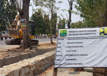Pekerjaan 15 Miliar Ini Diduga Kuat Tidak Memenuhi Speck, Pelaksanaannya Nampak Tersendat-sendat