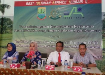 PDAM Tirta Tarum Mendapat Hibah 15 Milyard Dari Pemerintah Pusat