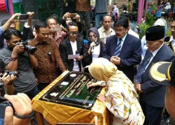 Walikota Banjar Resmikan Anggrek Park Wana Wisata Situ Mustika