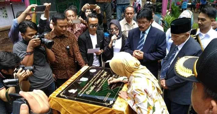 Walikota Banjar Resmikan Anggrek Park Wana Wisata Situ Mustika