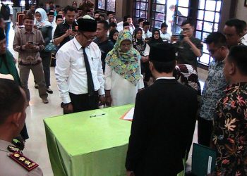 Pengambilan Sumpah Jabatan Panitia Pemilihan Kecamatan