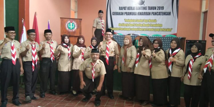 Gerakan Pramuka Kwaran Pancatengah Adakan RAKERRAN Di Tahun 2019
