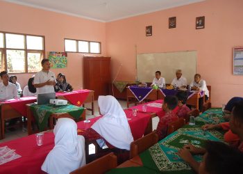 Kepala SDN Leuwikidang Bungursari Nampak Siap Jalani PKKS