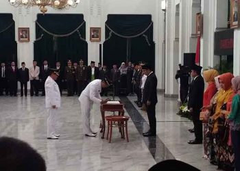 Bupati dan Wakil Bupati Garut Resmi Dilantik