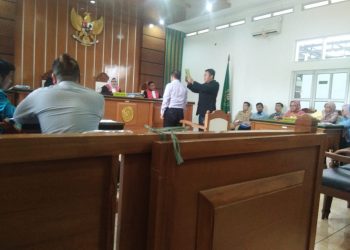 Sidang Sengketa Lahan Bendungan Leuwikeris di PN Tasikmalaya Sempat Ricuh