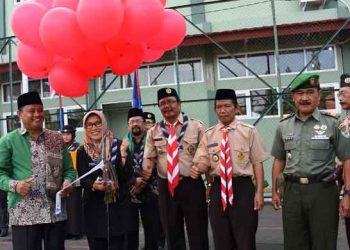 Wagub Uu Buka Resmi Sapta Lomba Pramuka VIII 2019 di SMKN Manonjaya Tasikmalaya