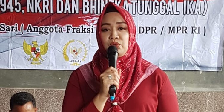 Anggota DPR -RI drg. Putih Sari Gelorakan Empat Pilar Kebangsaan