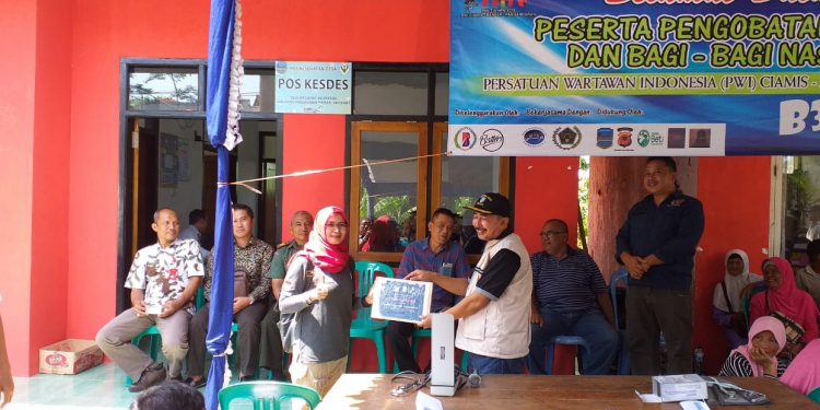Peringati HPN 2019, PWI Gandeng YAYASAN BAKTI PERSADA Gelar Pengobatan Gratis