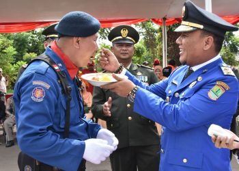 Peringatan HUT Damkar Kabupaten Karawang Berjalan Khidmat
