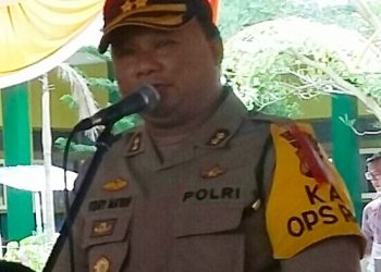 Kapolres Tasikmalaya Kota Apresiasi Simulasi Pemungutan dan Penghitungan Suara Pemilu Serentak 2019