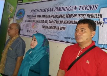 Roadshow Disdik Kota Tasikmalaya Gencar Sosialisasikan dan Bimtek Juknis BOS SD Tahun 2019 di Wilayah Selatan