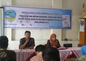 Disdik Kota Tasikmalaya Tuntaskan Sosialisasi & Bimtek Juknis BOS Reguler Tahun 2019 Jenjang SD