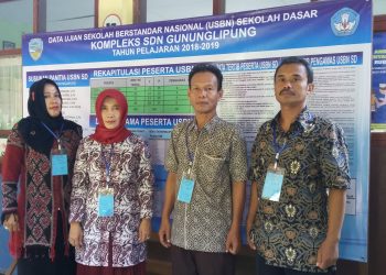 Komplek SDN Gununglipung Bersinergis Selenggarakan USBN Tahun 2018/2019