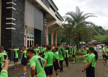 Kodim 0612/Tsm Laksanakan Giat Bina Fisik