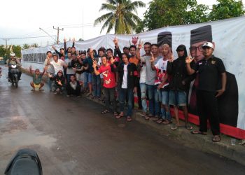 Warga Cikande Cilebar Karawang Galang Sejuta Dukungan Untuk Prabowo Sandi