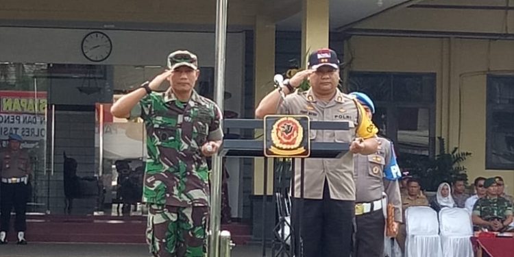 Polres Tasikmalaya Kota Gelar Apel Gabungan Pengamanan Pemilu 2019