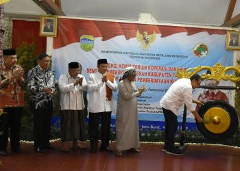 KUNKER KEMENTERIAN KOPERASI & UKM KE KABUPATEN TASIKMALAYA SINERGIKAN PEMBERDAYAAN KUMKM