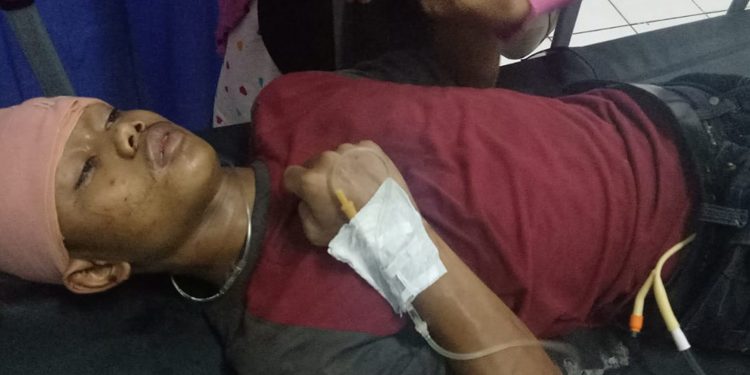 Ihsan, Tak Sadarkan Diri Pasca Motor Yang Dikendarainya Menabrak Pohon