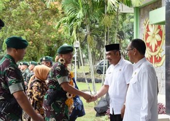 Plh. Sekda Kabupaten Tasikmalaya Apresiasi Kunjungan Kerja Pangkostrad di Tasikmalaya