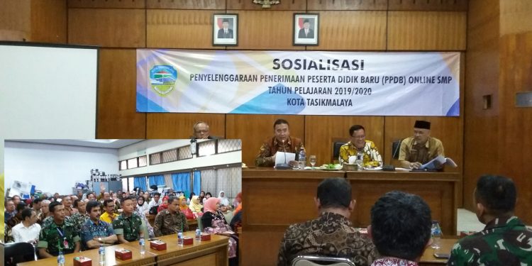 Walikota Secara Resmi Lounching Regulasi PPDB Tahun 2019 di Lingkup Disdik Kota Tasikmalaya