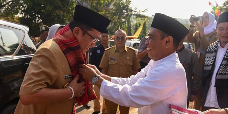 Silaturahmi Halal Bi Halal Bupati Tasikmalaya di Eks Kwadanaan Karangnunggal Khidmat