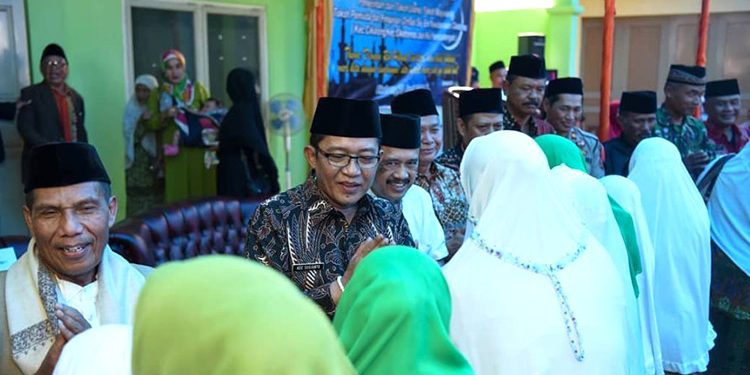 Bupati Halal Bi Halal Bersama Warga di Eks Kwadanaan Cikatomas