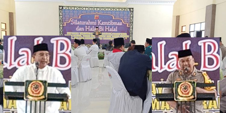 Kapolres Tasikmalaya Kota Gelar Silaturahmi Kamtibmas Sekaligus Halal Bihalal Idul Fitri 1440 Hijriyah