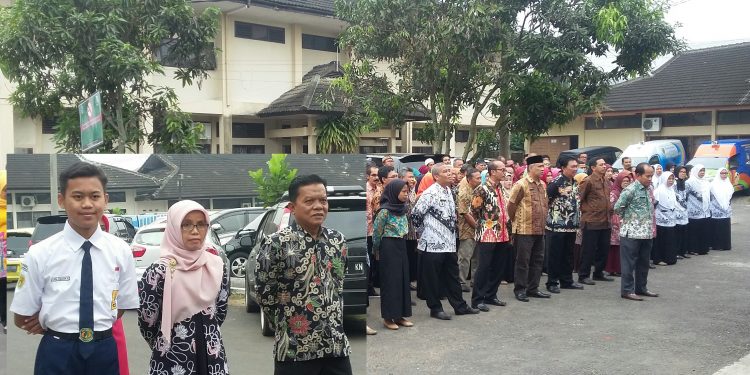 Disdik Kota Tasikmalaya Lepas Duta Olimpiade IPS Jabar ke Tingkat Nasional 2019 di Yogyakarta