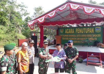 Dandim 0612/Tsm Secara Resmi Menutup Kegiatan BSMSS Kabupaten Tasikmalaya TA 2019