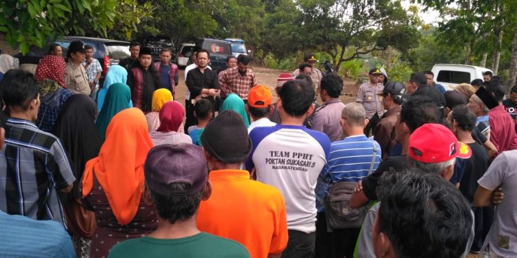 Eks Karyawan Perkebunan Karet Geruduk PT. Wiriacakra Karangjaya Tasikmalaya