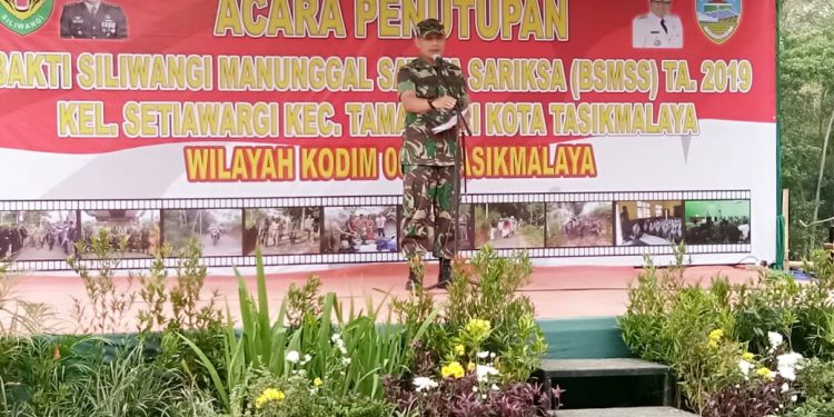 BSMSS 2019 Tingkat Kota Tasikmalaya Selesai, Ditutup Resmi Dandim 0612/Tsm