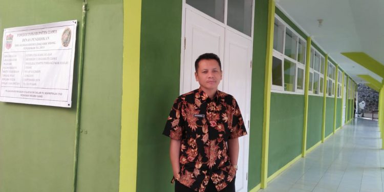 SMPN 2 Cihaurbeuti Ciamis Giat Realisasikan DAK Rehab Ruang Kelas