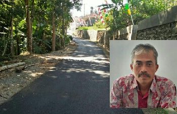 Desa Tanjungsari Sadananya Ciamis, Tingkatkan Jalan Dengan Hotmix