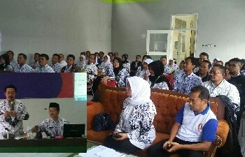 Bangbang Hermana Memungkas Diklatpim Kader PGRI Kota Tasikmalaya 2019