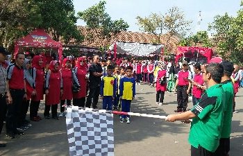 Peringati Haornas Ke-36 Tahun 2019, IGORA dan K3S SD Bersinergi Gelar Gerak Jalan Beregu