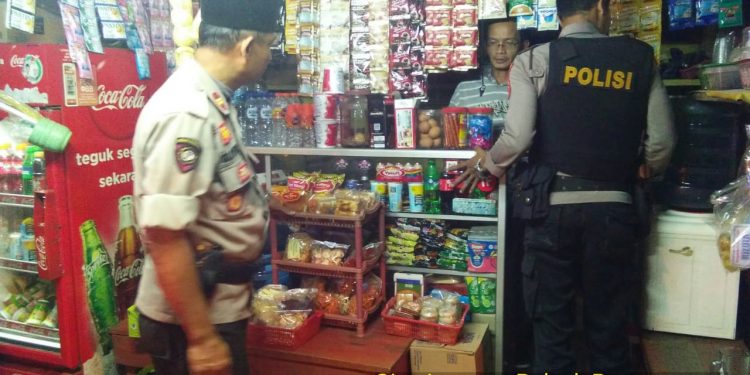 Hadirkan Kekhusuan Masyarakat Rayakan Malam Tahun Baru 1441 Hijriyah, Jajaran Polsek Pagerageung Gelar KRYD