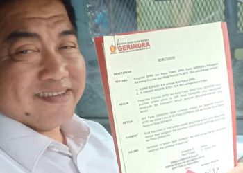 DPP Gerindra Tetapkan Ajang Sopandi Selaku Wakil Ketua DPRD Karawang