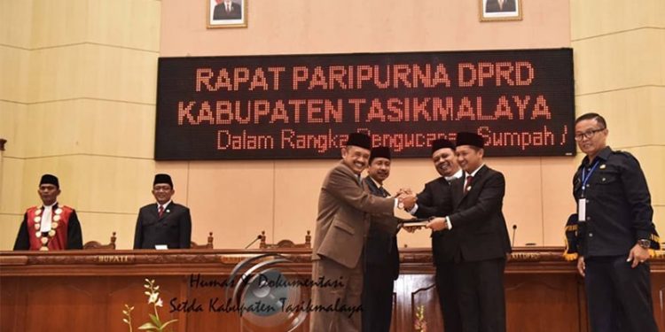 Bupati Tasikmalaya: “DPRD Periode 2014-2019 , Dewan Terbaik Banyak Membantu Masyarakat”