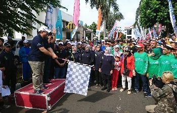 Jalan Sehat Pembuka Rangkaian Kegiatan TOF 2019 Dalam Rangka HUT Ke-18 Kota Tasikmalaya