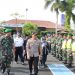 Polres Tasikmalaya Gelar Apel Kesiapan dan  Pergeseran Pasukan Pam Pilkades Serentak 2019
