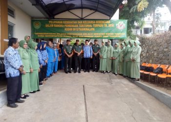 Kodim 0612/Tsm Laksanakan Program KB-Kes Semester II TA. 2019