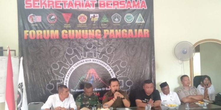 BKPRD Kabupaten Tasikmalaya Dibuat Tak Berkutik di Gunung Pangajar
