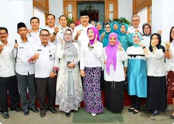 Pj. Sekda Kabupaten Tasikmalaya Sambut Sarling Ketua TP-PKK Jabar