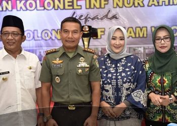 Bupati Tasikmalaya Apresiasi Pisah Sambut Dandim 0612/Tsm, Nur Ahmad – Imam Wicaksana