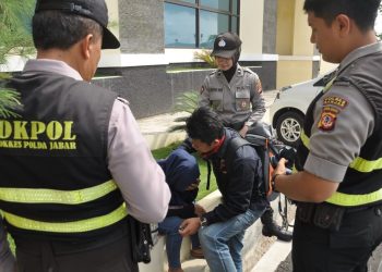 Polres Banjar Sigap Berikan Pengawalan dan Pengamanan Aksi Demo FSB Banjar