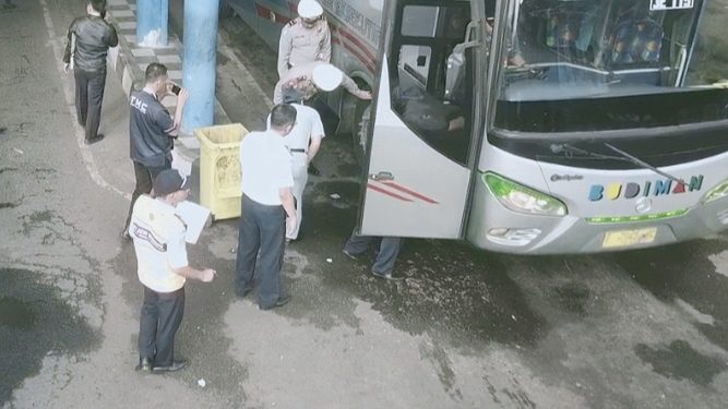 Jelang Libur Natal & Tahun Baru, Polres Bersama Dishub Kota Banjar Gelar Operasi Ramcek Angkum