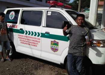 Desa Sukamaju Cihaurbeuti Realisasikan DD Tahap III Kepada Infrastruktur dan Unit Ambulance
