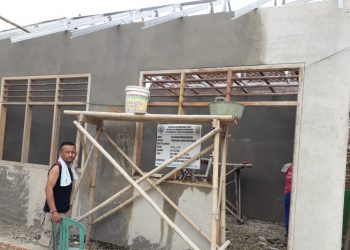 Desa Sumurlaban Tirtajaya Kebut Pembangunan Kantor Gedung Perpustakaan