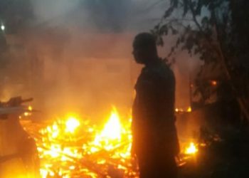 Amuk Sijago Merah Lumatkan Tiga Rumah Warga di Cipatujah Tasikmalaya